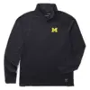 Wolverine  X Valiant University Of Michigan Sun-Stop Eco Half Zip Dark Navy Hot